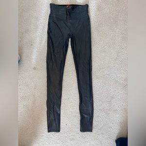 Spanx leather leggings